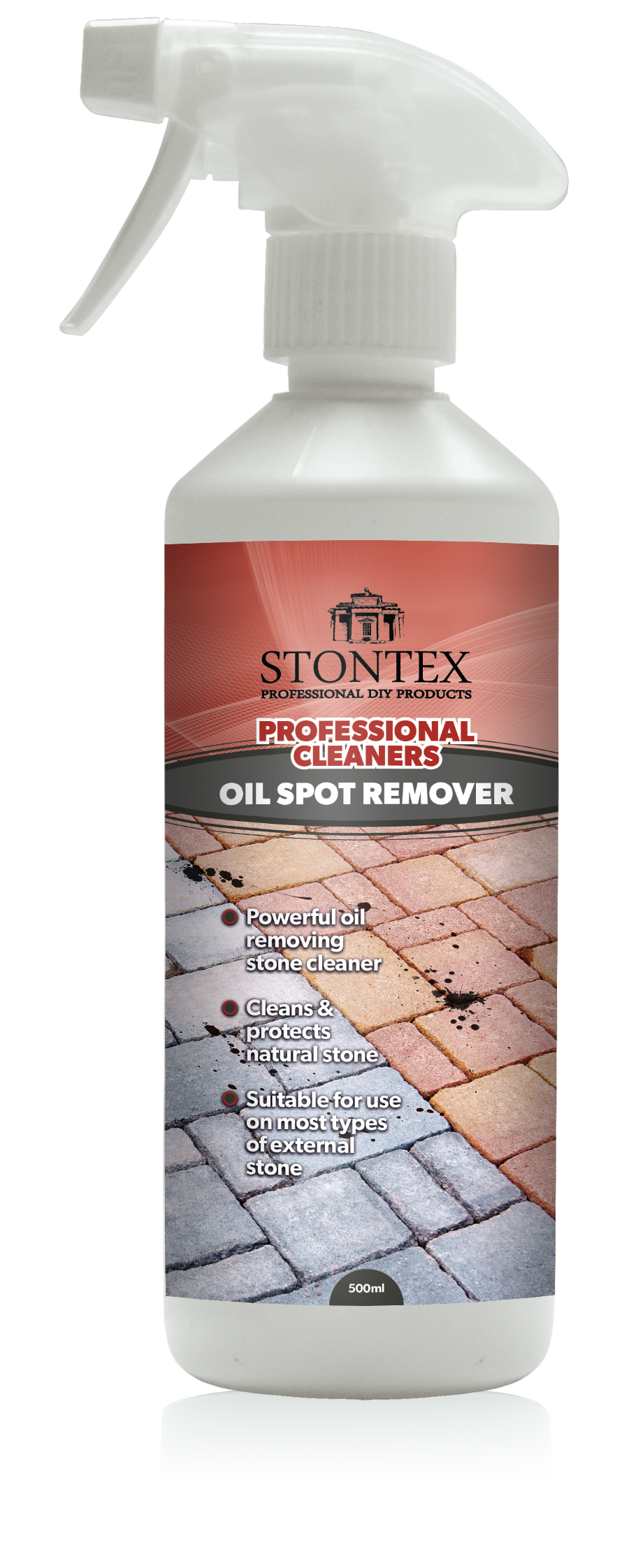 Stontex oil spot_stains_remover_from_natural stone_paving