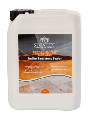 Image of Stontex Indian Sandstone sealer protects your sandstone paving